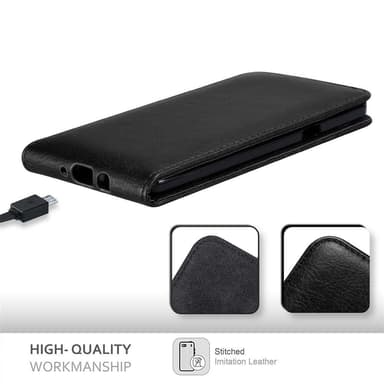 Samsung Galaxy A7 2015 deksel flip cover (svart)