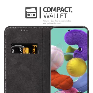 Samsung Galaxy A51 4G / M40s Deksel Case Cover (blå)