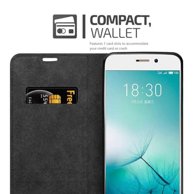 MEIZU PRO 7 lommebokdeksel case (rød)