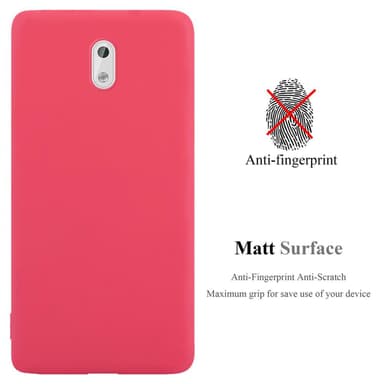 Deksel Nokia 3 2017 Silikon cover (rød)