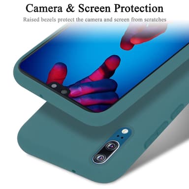 Huawei P20 silikondeksel case (grønn)