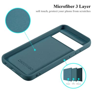 Google PIXEL 8 Pro silikondeksel case (Grønn)