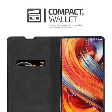 Xiaomi Mi MIX 2 lommebokdeksel case (svart)