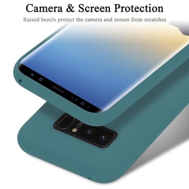 Samsung Galaxy NOTE 8 silikondeksel case (grønn)