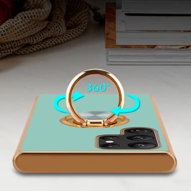 Samsung Galaxy S22 ULTRA silikondeksel case (turkis)