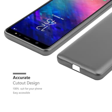 Deksel Samsung Galaxy A6 PLUS 2018 Case Cover (grå)