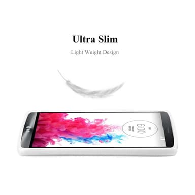 LG G3 STYLUS silikondeksel cover (sølv)
