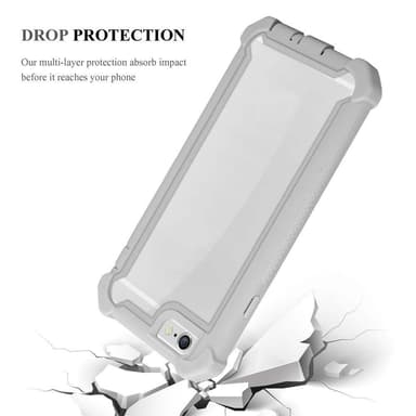 iPhone 6 / 6S Deksel Case Cover (grå)