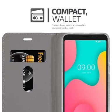 WIKO Y60 lommebokdeksel etui (grå)