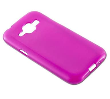 Samsung Galaxy J1 2015 silikondeksel cover (rosa)