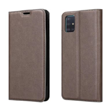 Samsung Galaxy A51 5G lommebokdeksel case (brun)
