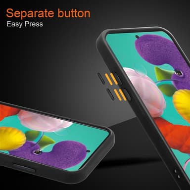 Samsung Galaxy A51 5G Deksel Case Cover (gjennomsiktig)