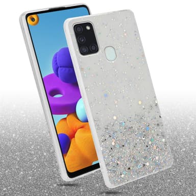 Samsung Galaxy A21s Silikondeksel Glitter