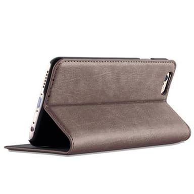 iPhone 6 / 6S lommebokdeksel case (brun)