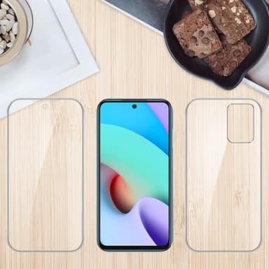 Xiaomi RedMi 10 Deksel 360 Case Cover (gjennomsiktig)