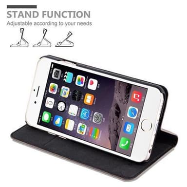 iPhone 6 / 6S lommebokdeksel case (brun)
