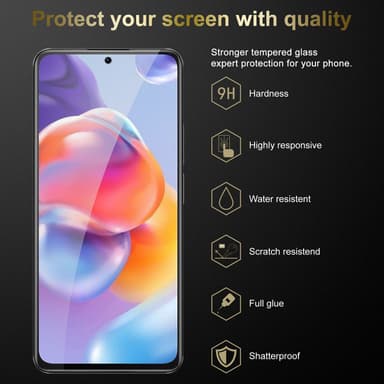 Xiaomi RedMi NOTE 11 PRO+ 3x Skjermbeskytter Skärmskydd
