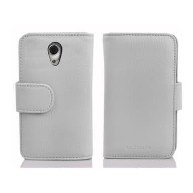HTC Desire 700 lommebokdeksel etui (hvit)