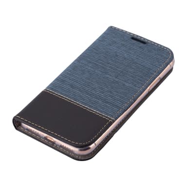 iPhone 13 MINI lommebokdeksel etui (blå)