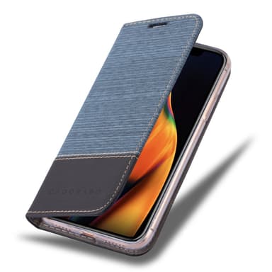 iPhone 13 MINI lommebokdeksel etui (blå)