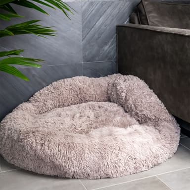 Hundeseng Kattesengepute Hundekattsofa 100cm (beige)