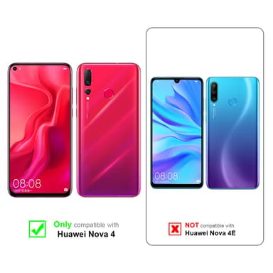 Deksel Huawei NOVA 4 Silikon cover (blå)
