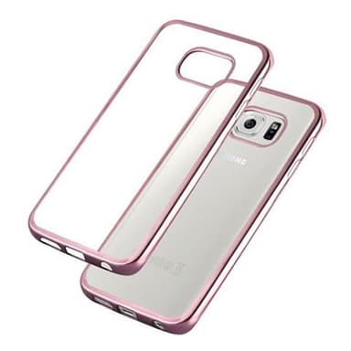 Samsung Galaxy S6 EDGE deksel ultra slim (rosa)