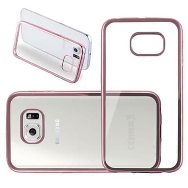 Samsung Galaxy S6 EDGE deksel ultra slim (rosa)