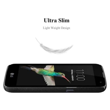 LG K4 2016 Hardt Deksel Cover (svart)