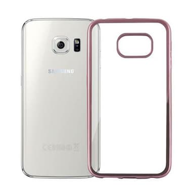 Samsung Galaxy S6 EDGE deksel ultra slim (rosa)