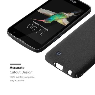 LG K4 2016 Hardt Deksel Cover (svart)