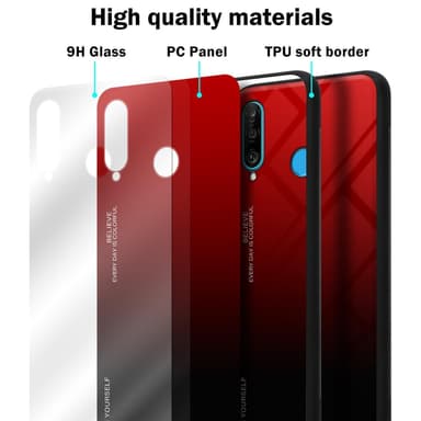 Deksel Huawei P30 LITE Case Cover (svart)
