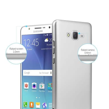 Deksel Samsung Galaxy J7 2015 Case Cover (sølv)