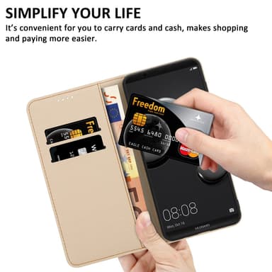 Huawei MATE 10 PRO lommebokdeksel etui (blå)