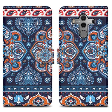 Huawei MATE 10 PRO lommebokdeksel etui (blå)