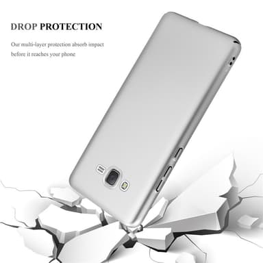 Deksel Samsung Galaxy J7 2015 Case Cover (sølv)