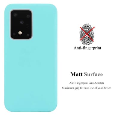 Deksel Samsung Galaxy S20 ULTRA Silikon cover (blå)