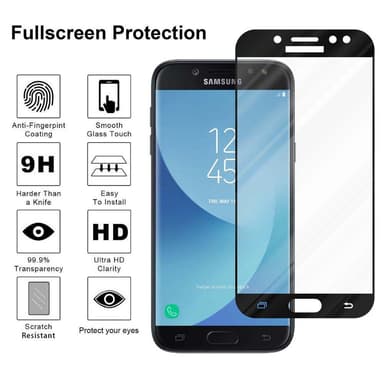 Samsung Galaxy J7 2017 Skjermbeskytter Skärmskydd