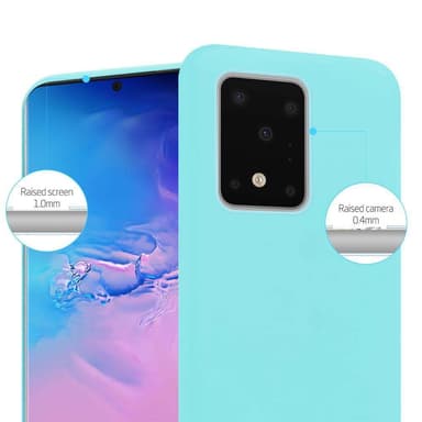 Deksel Samsung Galaxy S20 ULTRA Silikon cover (blå)