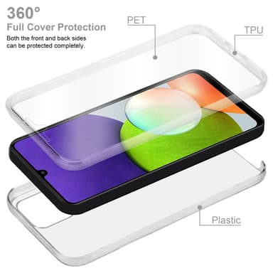 Samsung Galaxy A22 4G / M22 / M32 4G Deksel 360 Case