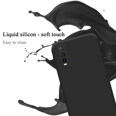 Vivo Y70 silikondeksel case (Svart)