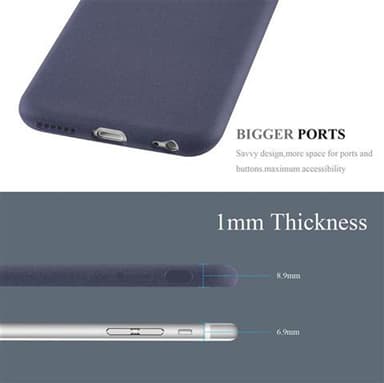 Deksel iPhone 6 / 6S case (blå)