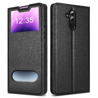 Huawei MATE 20 LITE lommebokdeksel cover (svart)