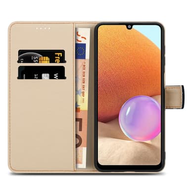 Samsung Galaxy A32 4G lommebokdeksel etui (svart)