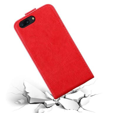 OnePlus 5 deksel flip cover (rød)