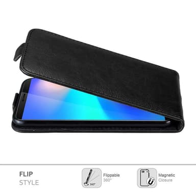 Cubot J3 PRO deksel flip cover (svart)