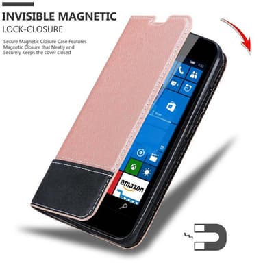 Nokia Lumia 550 Deksel Case Cover (rosa)