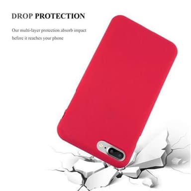 Deksel iPhone 7 PLUS / 7S PLUS / 8 PLUS case (rød)