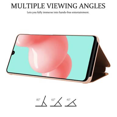 Samsung Galaxy A41 lommebokdeksel etui (rosa)