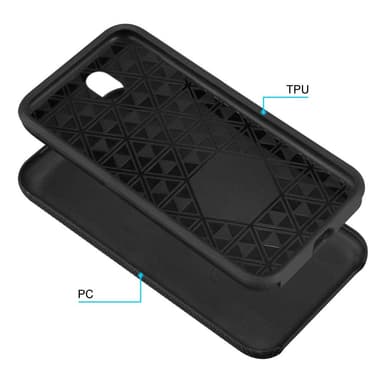 Samsung Galaxy J5 2017 Deksel Case Cover (svart)